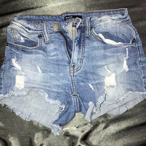 Love culture jean shorts